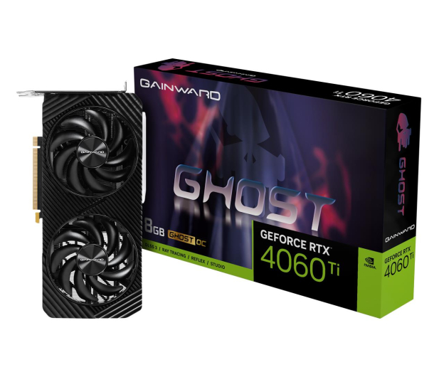 Gainward GeForce RTX 4060 Ti Ghost OC 8GB GDDR6 - 1146121 - zdjęcie
